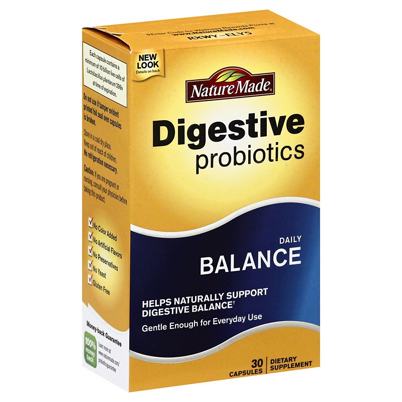 Nature Made Daily Balance Probiotics Shop Diet & Fitness at HEB