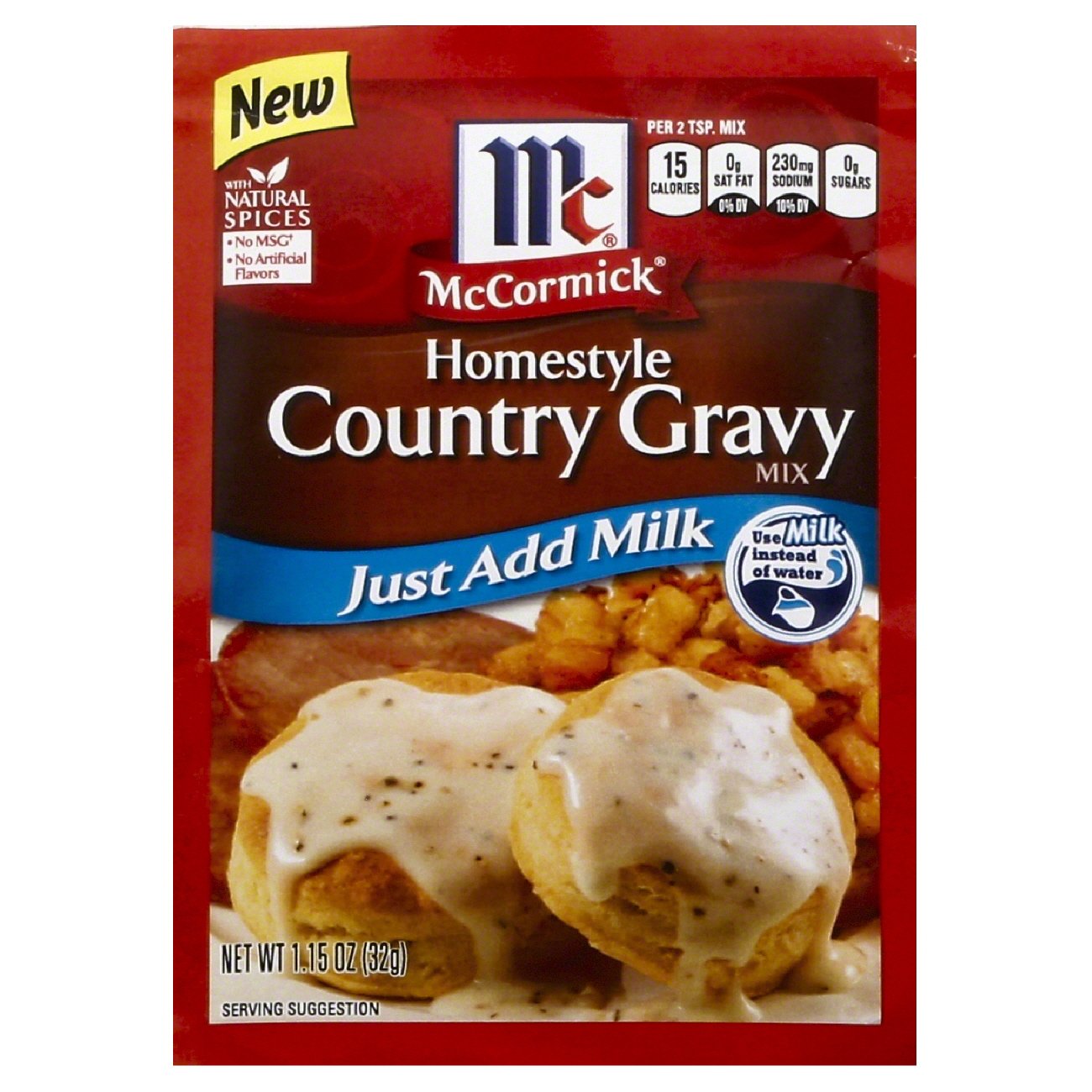 McCormick Pork Gravy Seasoning Mix - Shop Gravy at H-E-B