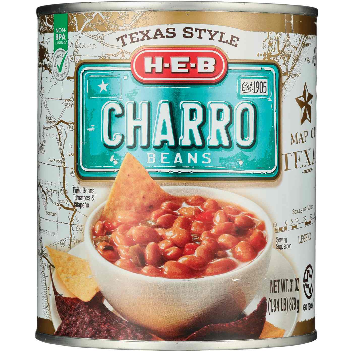 H-E-B Texas Style Charro Beans; image 1 of 2