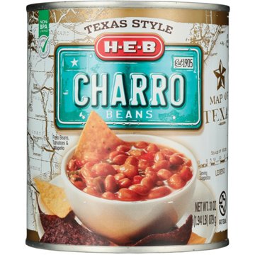 H-E-B Texas Style Charro Beans, 31 oz