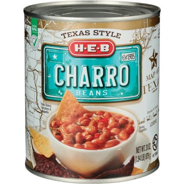 H-E-B Texas Style Charro Beans, 31 oz