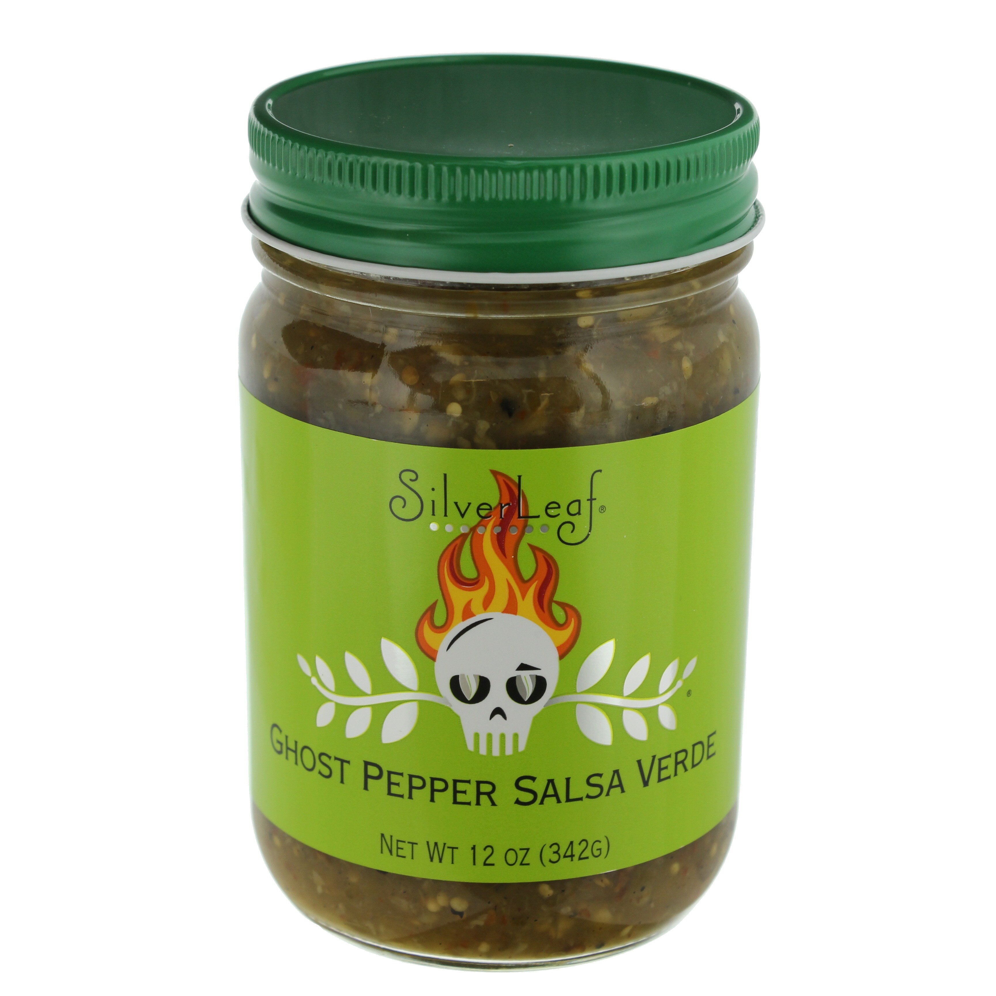 SilverLeaf Ghost Pepper Salsa Verde Shop Salsa & dip at HEB