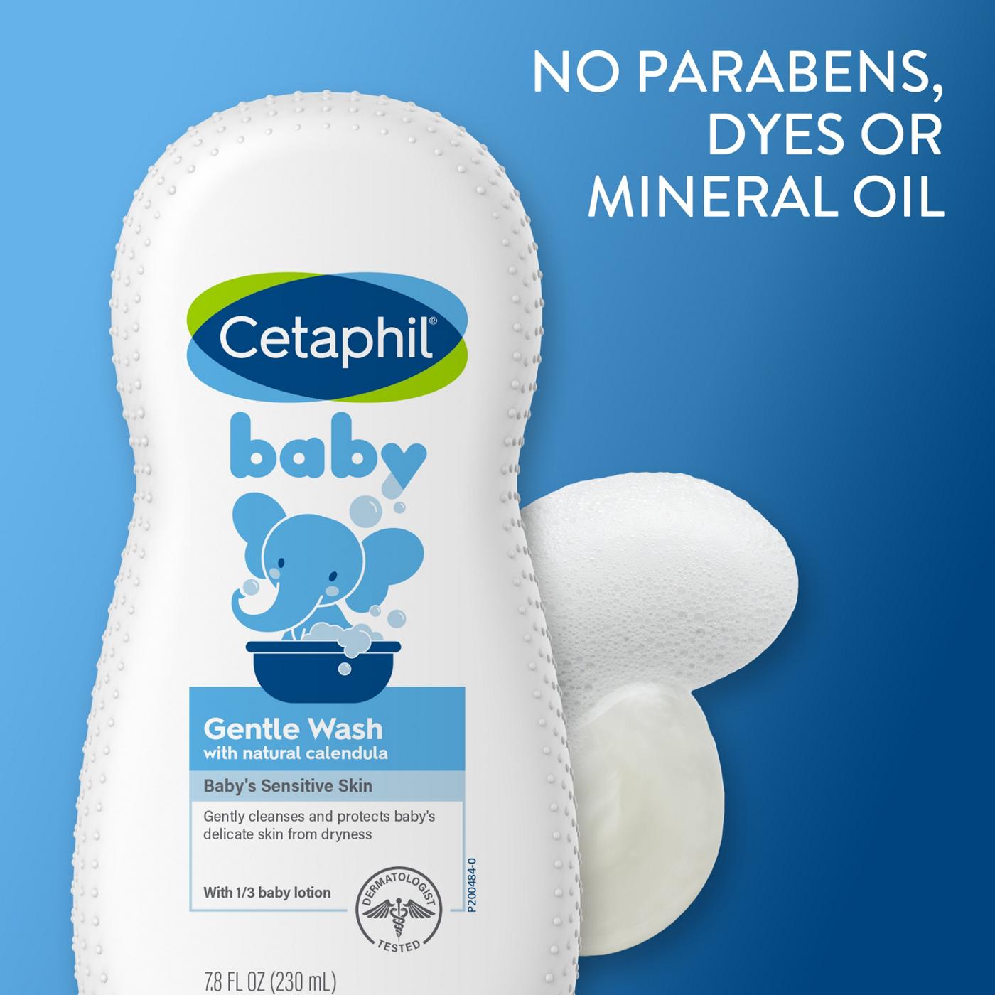 Cetaphil Baby Ultra Moisturizing Wash; image 3 of 8