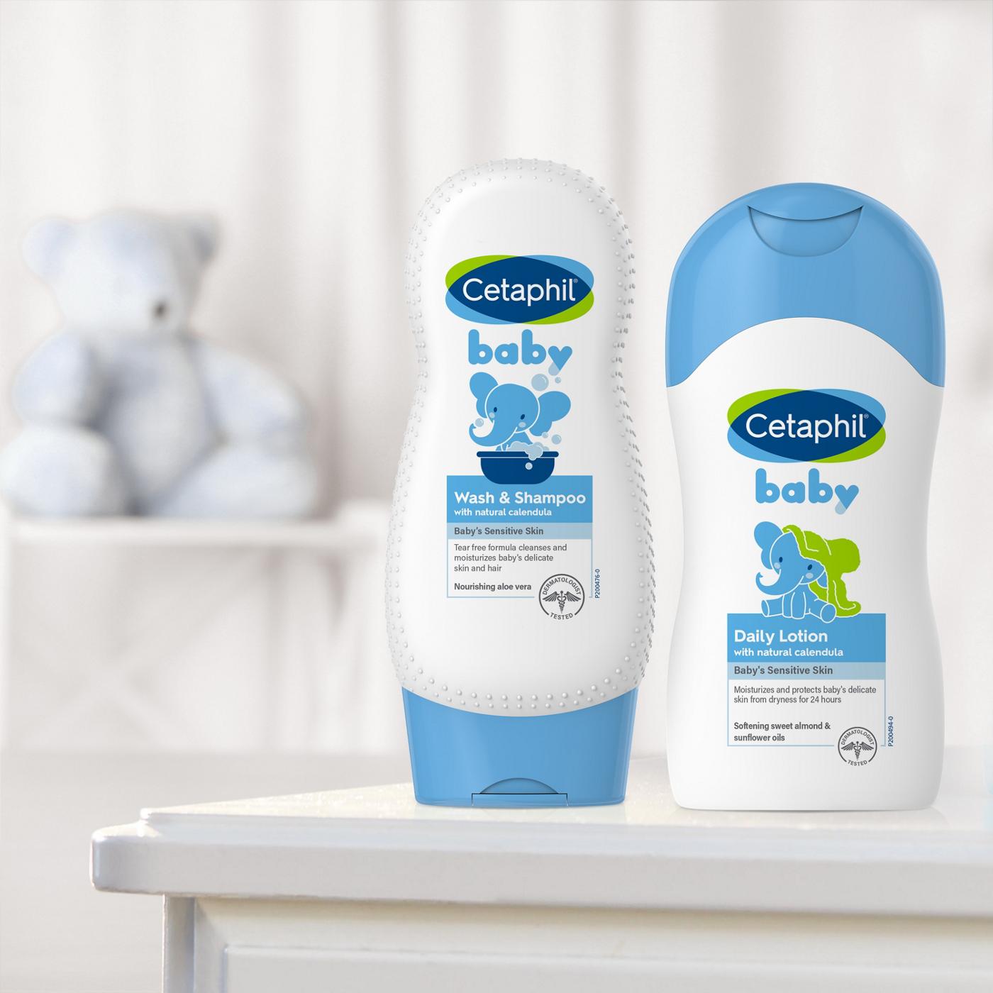 Cetaphil Baby Wash & Shampoo with Organic Calendula; image 2 of 7