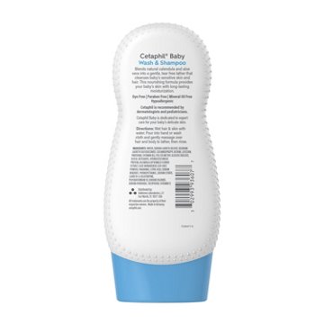 Cetaphil Baby Wash & Shampoo with Organic Calendula, 7.8 oz