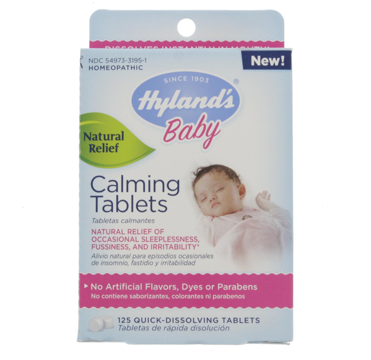 Hyland's Baby Calming Tablets Shop Herbs & Homeopathy at HEB