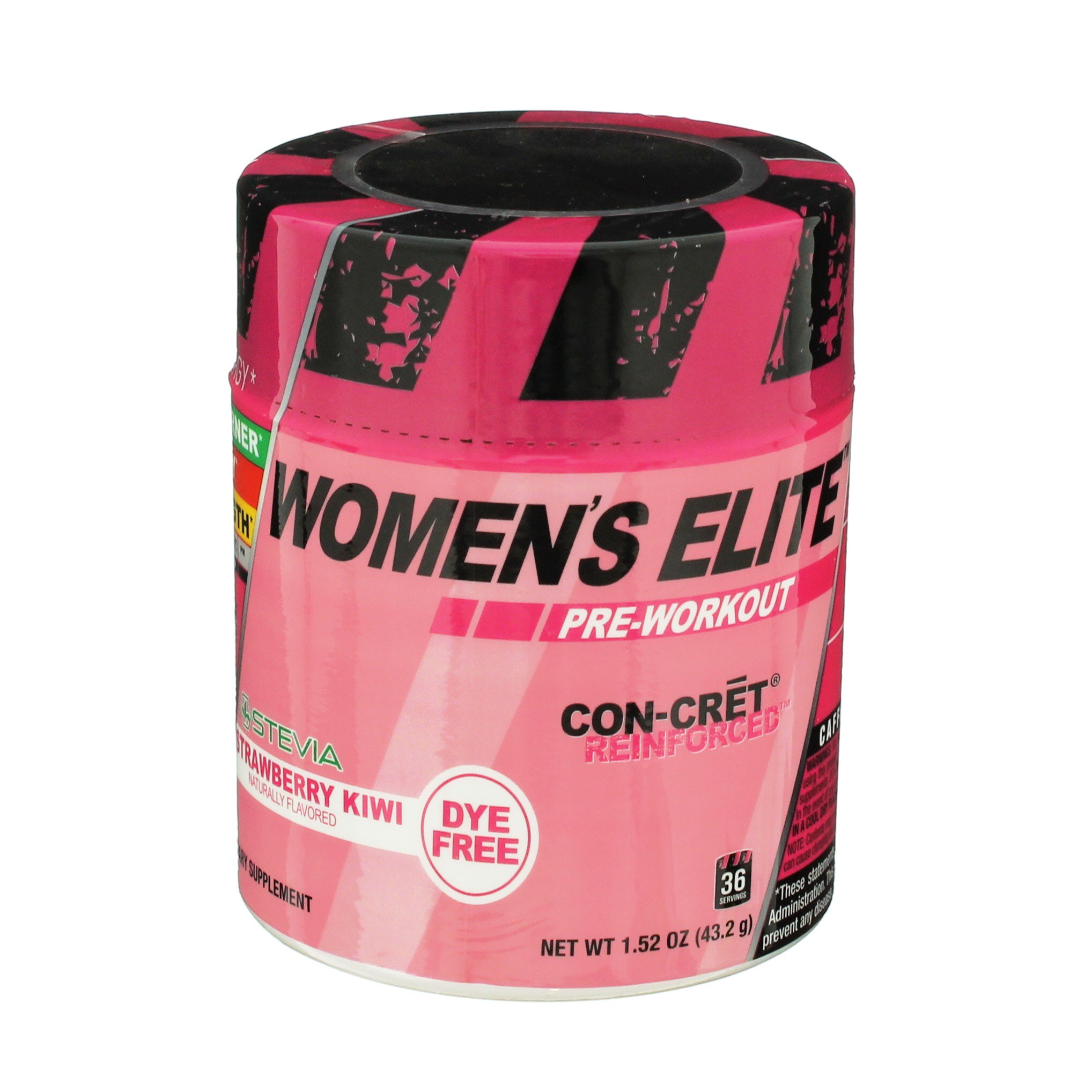 ConCret Strawberry Kiwi Women's Elite PreWorkout Shop Diet