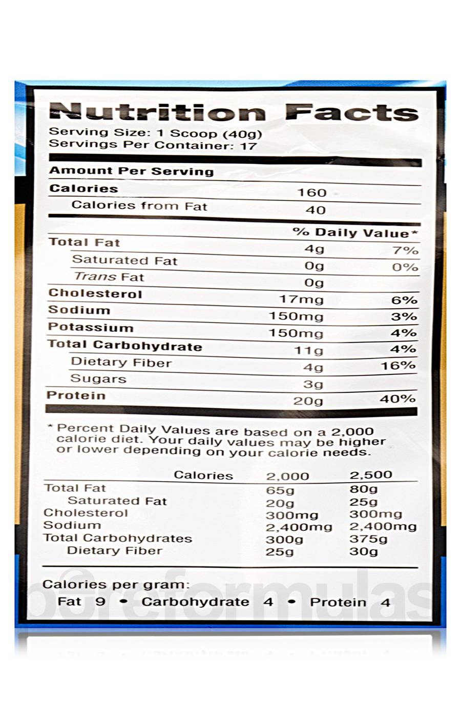 Labrada Lean Body Natural, Natural Chocolate; image 2 of 2