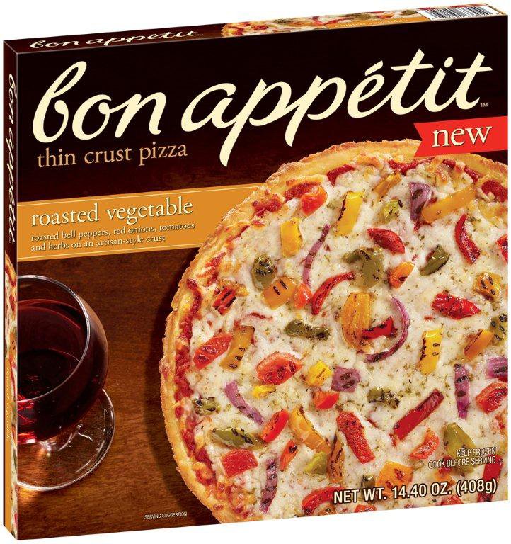 Bon Appetit Thin Crust Pizza, Roasted Vegetable Shop Bon Appetit Thin