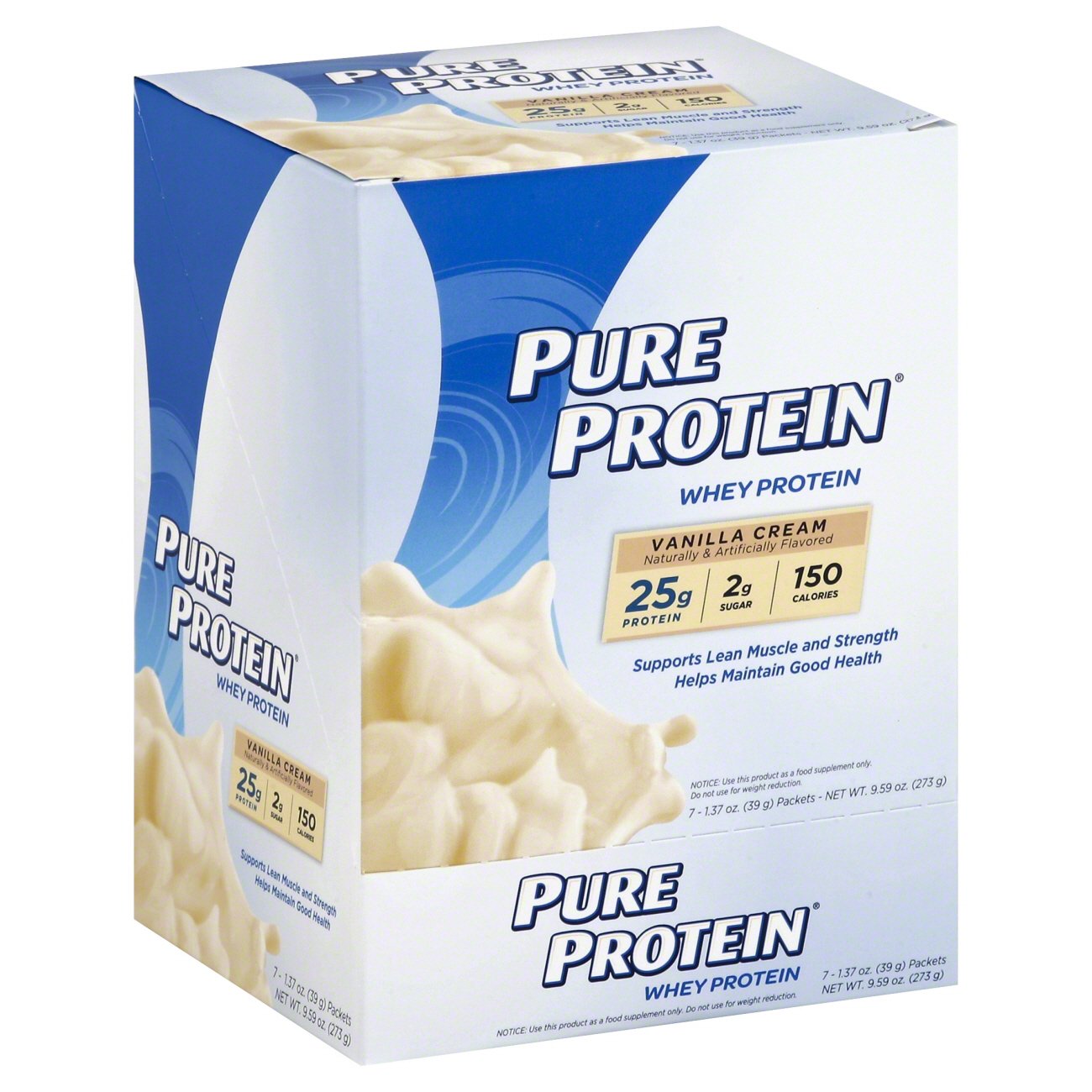 Pure Protein Whey Protein, Vanilla - Shop Diet & fitness at H-E-B