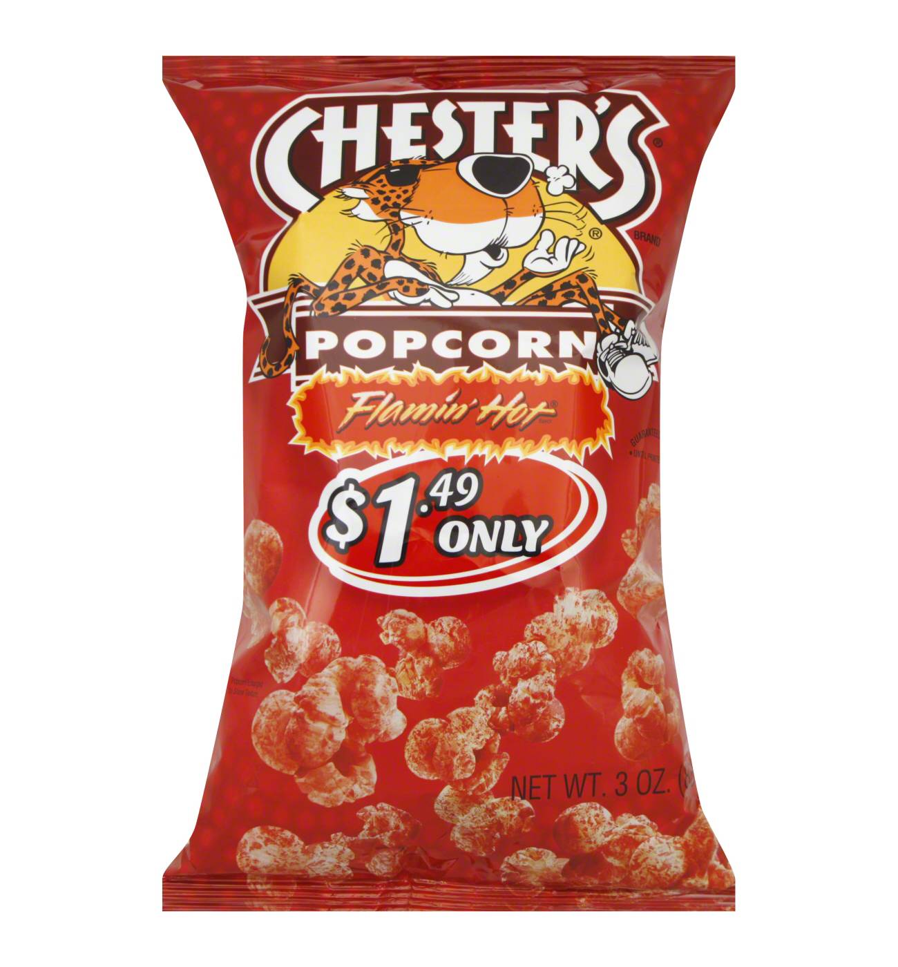 Chester's Flamin' Hot Popcorn; image 2 of 2