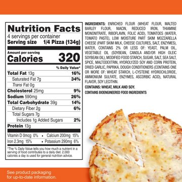 Tony's Cheese Pizzeria Style Crust Frozen Pizza, 18.9 oz