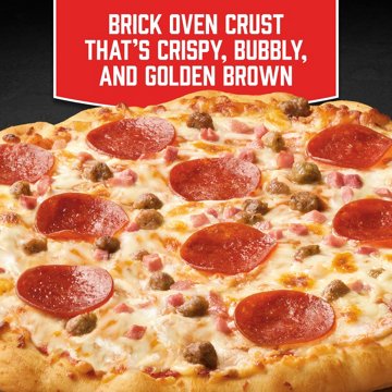 Red Baron Meat Trio Brick Oven Frozen Pizza