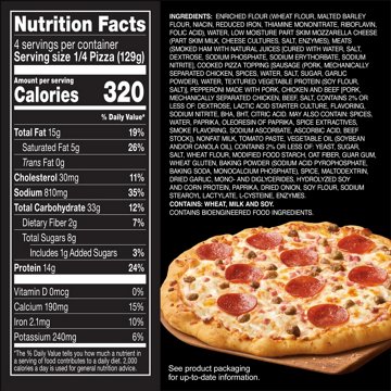 Red Baron Meat Trio Brick Oven Frozen Pizza