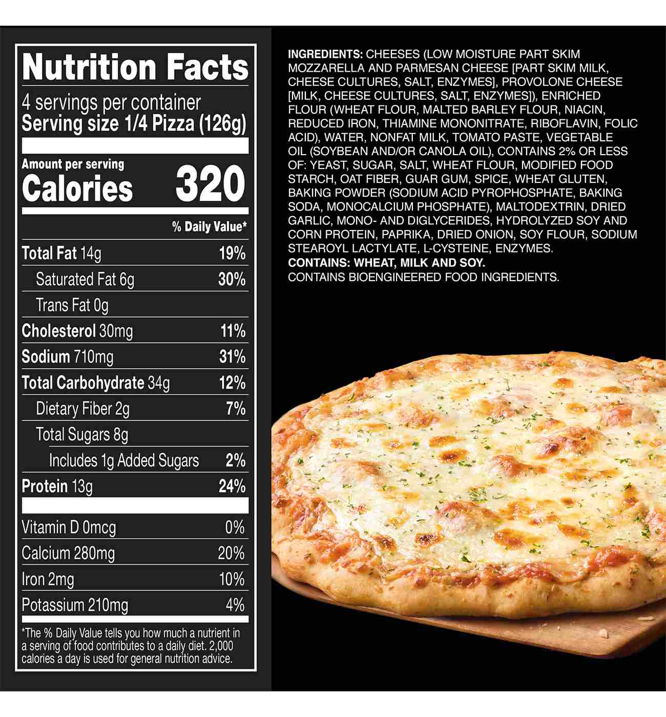 Red Baron Cheese Trio Brick Oven Frozen Pizza; image 7 of 10