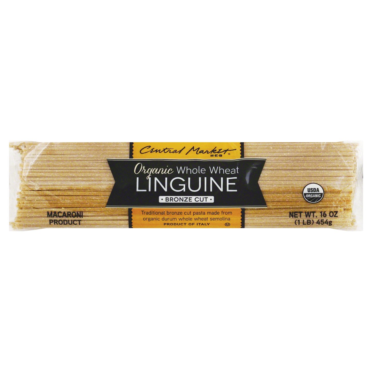 Download Central Market Organic Whole Wheat Linguine Bronze Cut Pasta - Shop Pasta at H-E-B