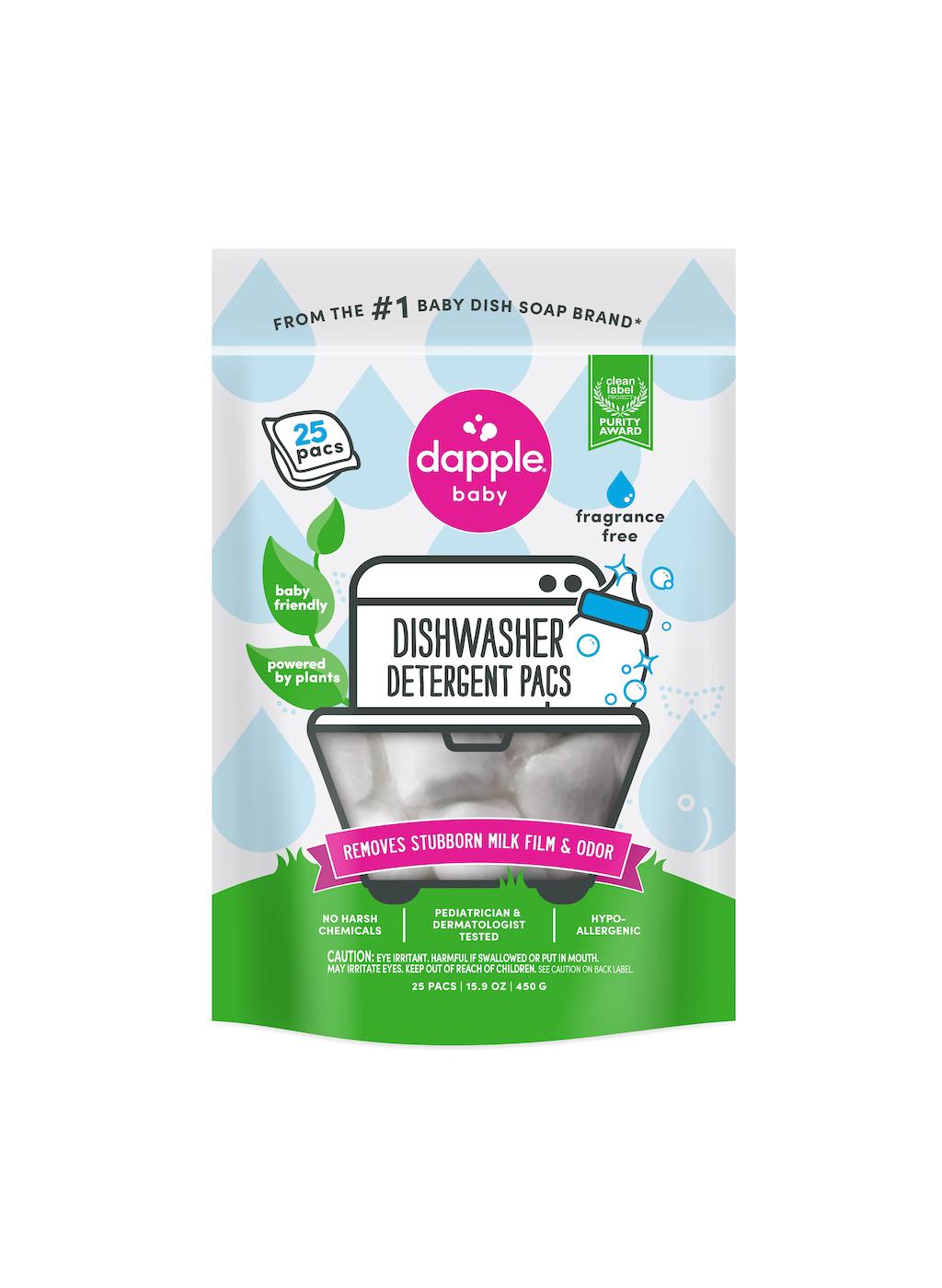 Dapple Baby Fragrance Free Dishwasher Detergent Pacs Shop Dish soap & detergent at HEB