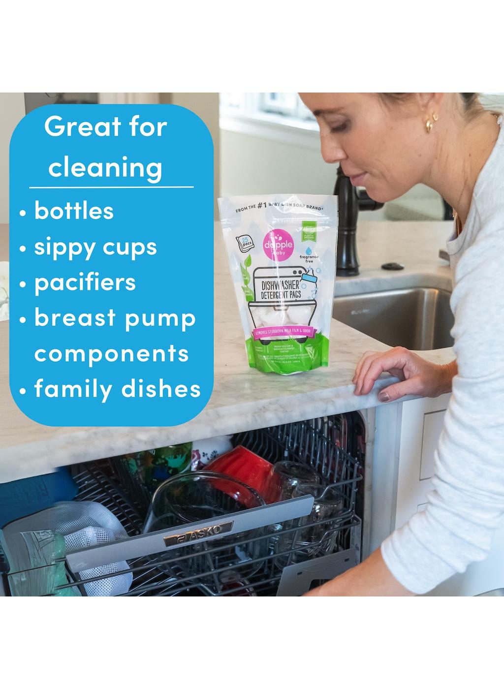 Dapple Baby Fragrance Free Dishwasher Detergent Pacs Shop Dish soap