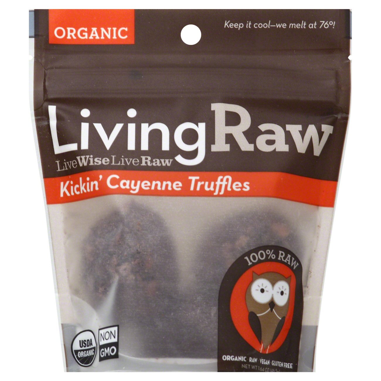 Living Raw Kickin Cayenne Truffles - Shop Granola & Snack Bars at H-E-B