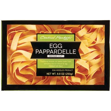 Central Market Bronze Cut Egg Pappardelle, 8.8 oz