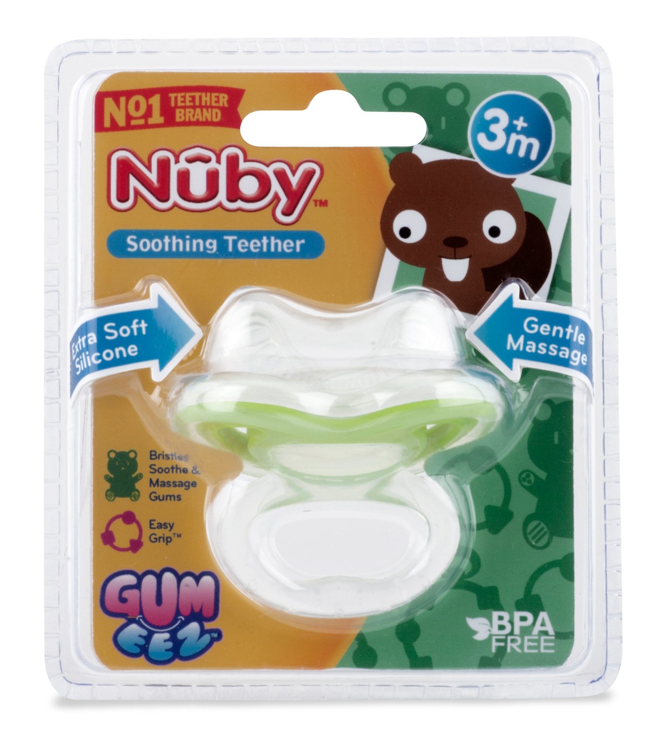 nuby fruit teether