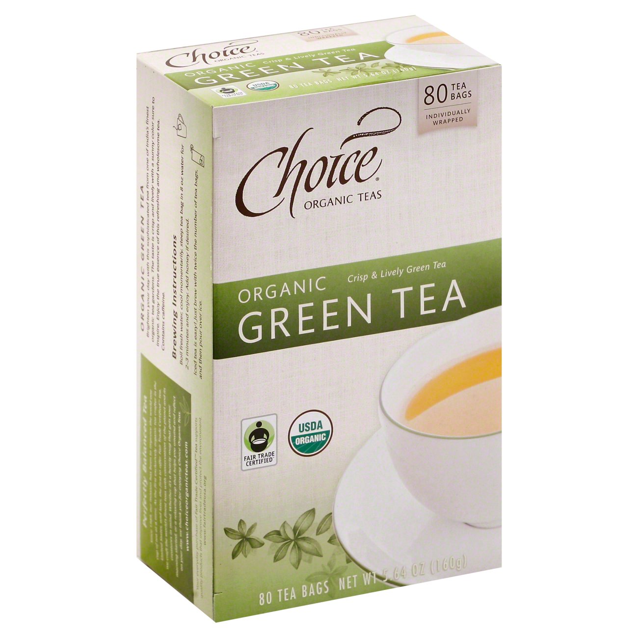 Choice Organic Teas Green Tea Shop Tea at HEB