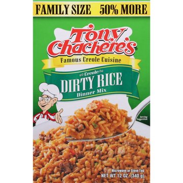 Tony Chachere's Creole Dirty Rice Mix - Family Size, 12 oz