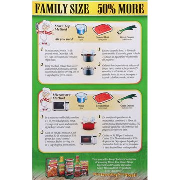Tony Chachere's Creole Dirty Rice Mix - Family Size, 12 oz