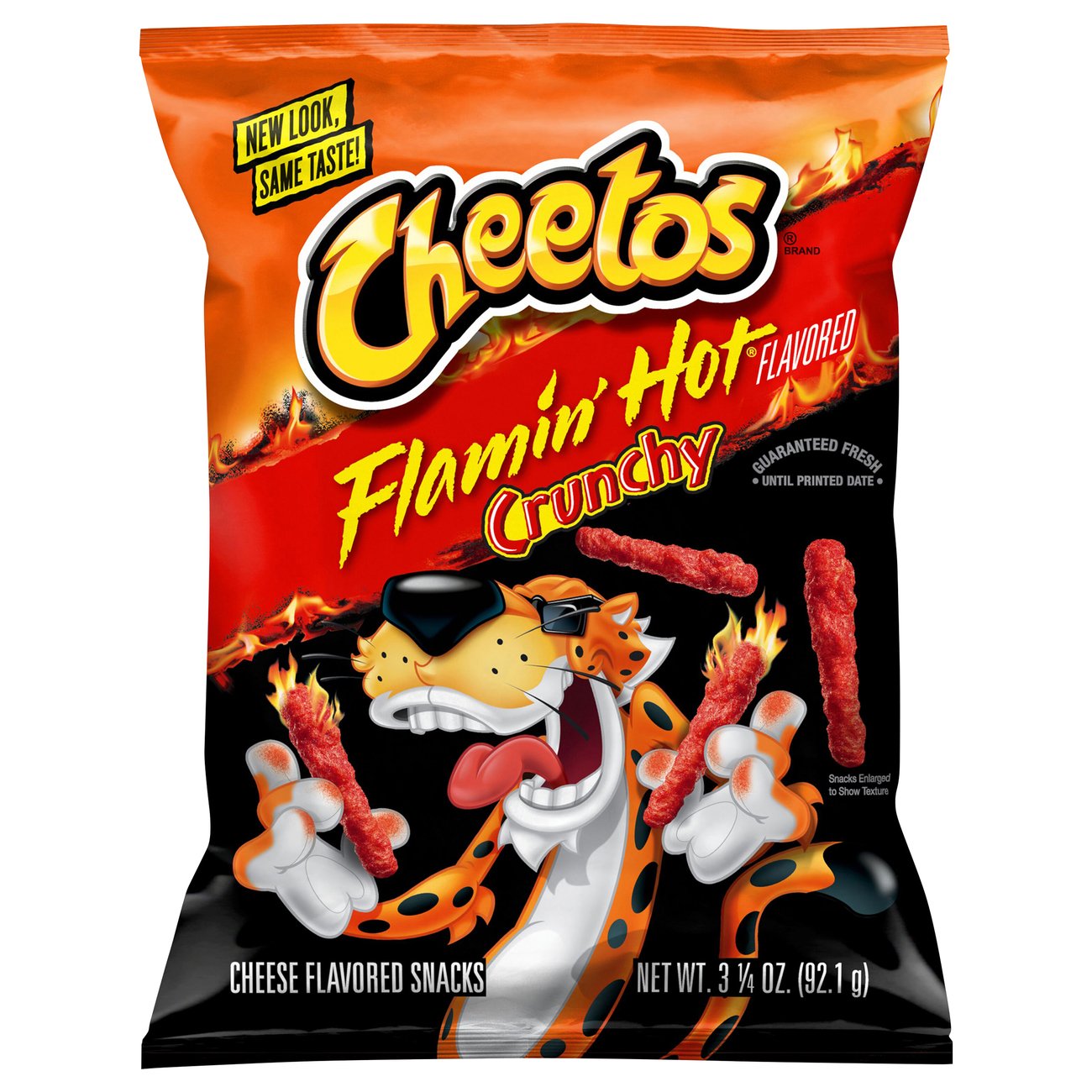 Cheetos Crunchy Flamin Hot Cheese Snacks Shop Chips At H E B