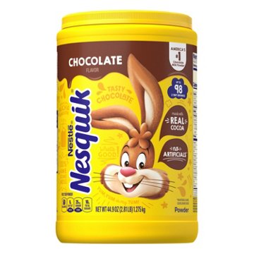 Nesquik Chocolate Powder Drink Mix, 44.9 oz