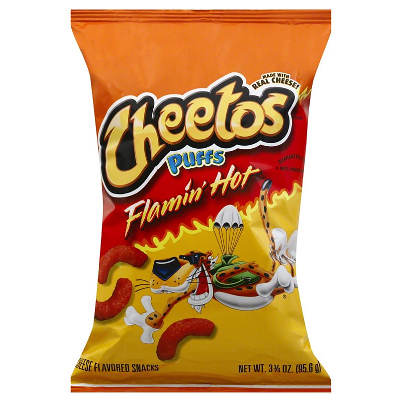 Tomaat Thespian onwetendheid Cheetos Puffs Flamin' Hot Cheese Snacks - Shop Snacks & Candy at H-E-B