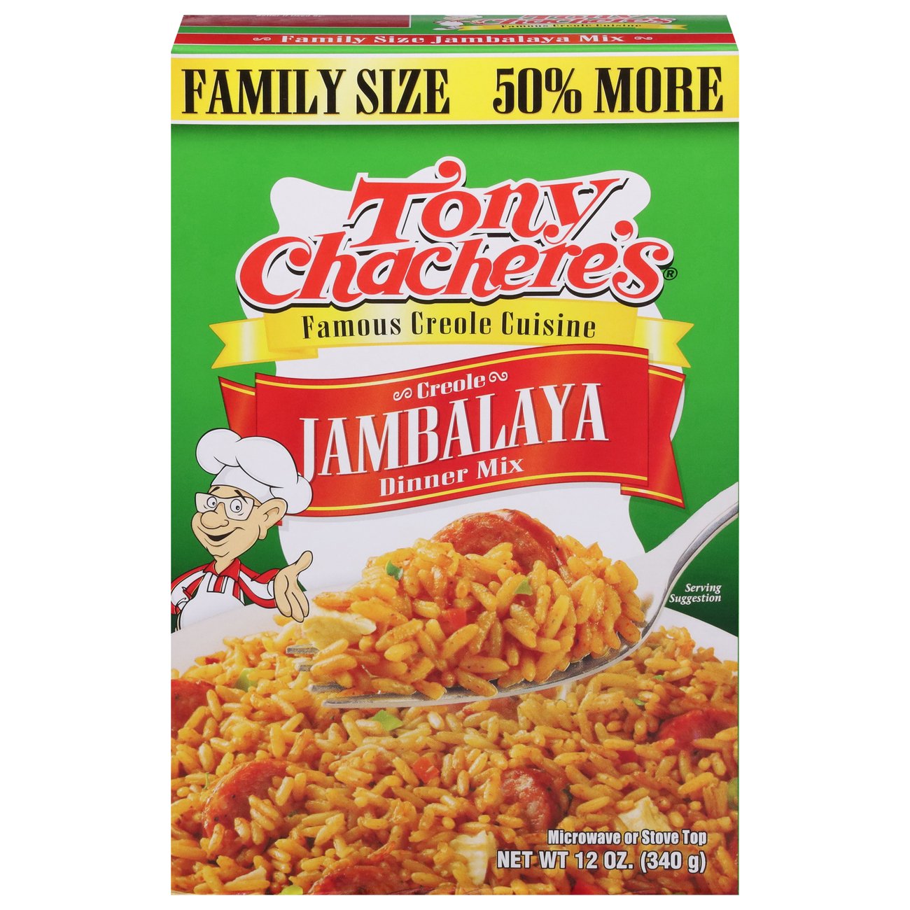 Tony Chachere's Creole Jambalaya Mix Shop Rice & Grains at HEB