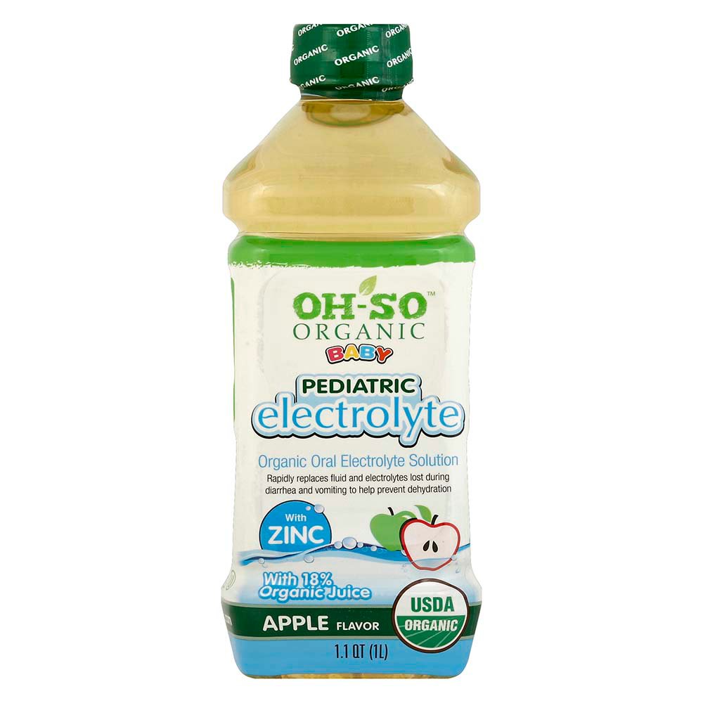 Oh So Organic Baby Pediatric Electrolyte Solution Apple Shop