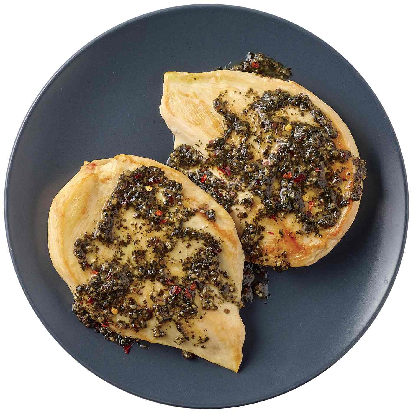 Meal Simple by HEB Chicken Breasts Entrée Basil Pesto Shop