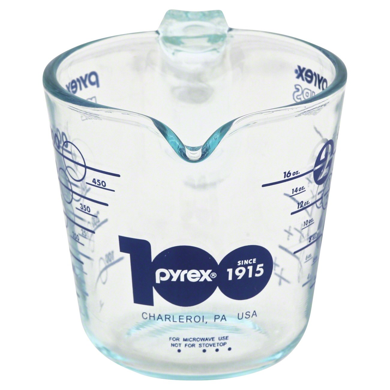 Pyrex 2 Cup 100 Year Anniversary Measuring Cup, Blue - Shop Utensils &  Gadgets at H-E-B