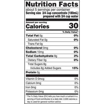 Tazo Iced Passion Herbal Tea Concentrate