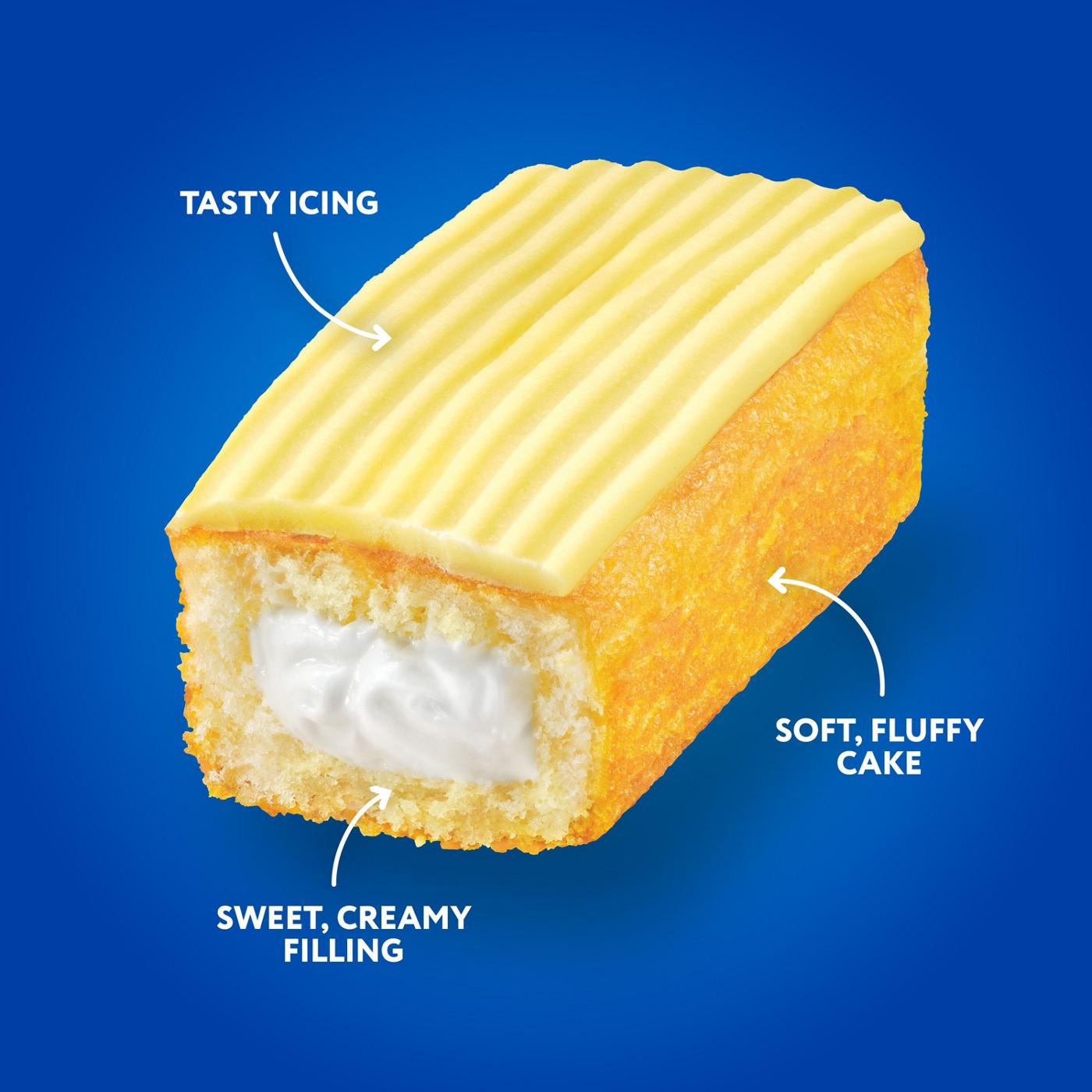 Hostess Zingers Iced Vanilla Snack Cakes; image 6 of 8