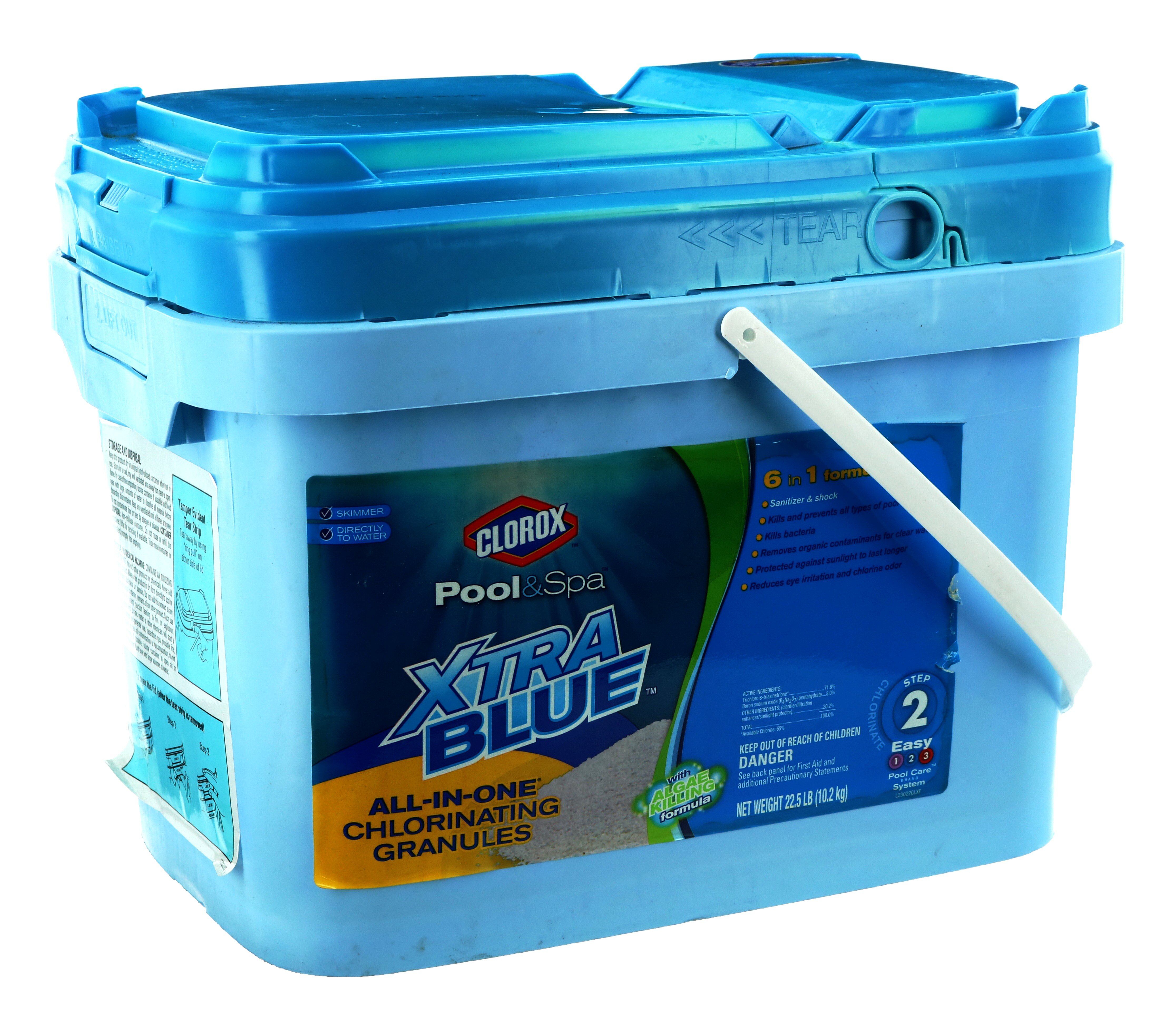 Clorox Pool and Spa Xtra Blue AllInOne Granules Shop Patio & Outdoor at HEB