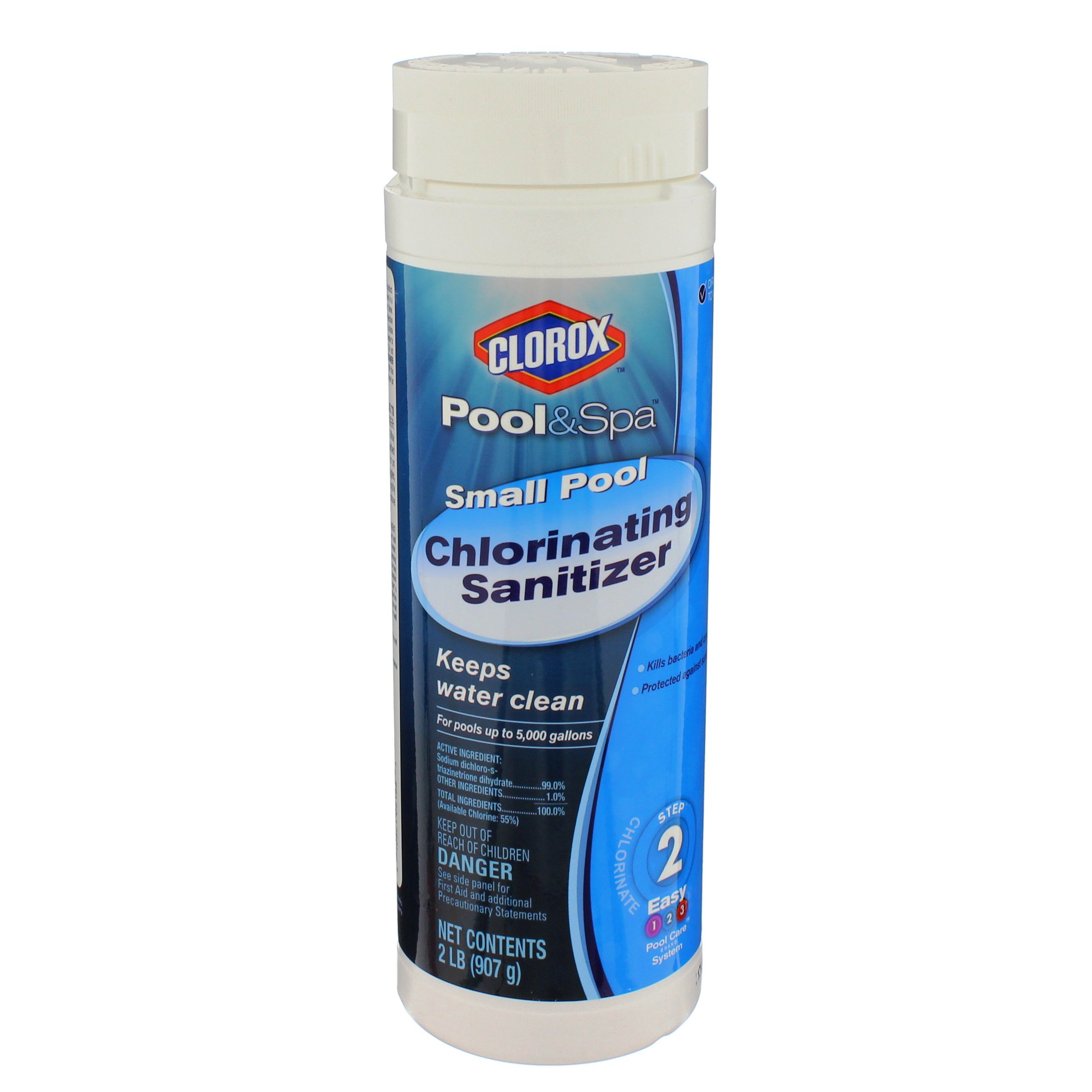 pool cleaning chlorine