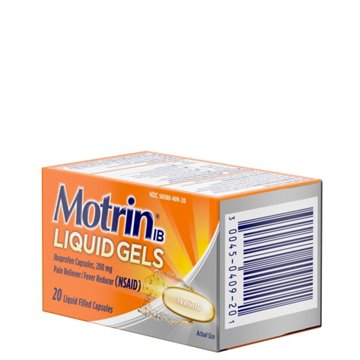 Motrin Ibuprofen 200mg Pain & Fever Relief Liquid Gels