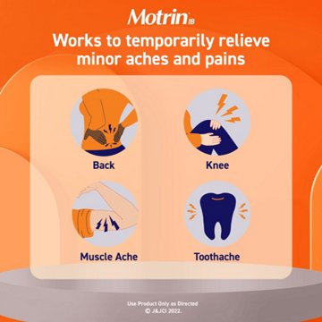 Motrin Ibuprofen 200mg Pain & Fever Relief Liquid Gels