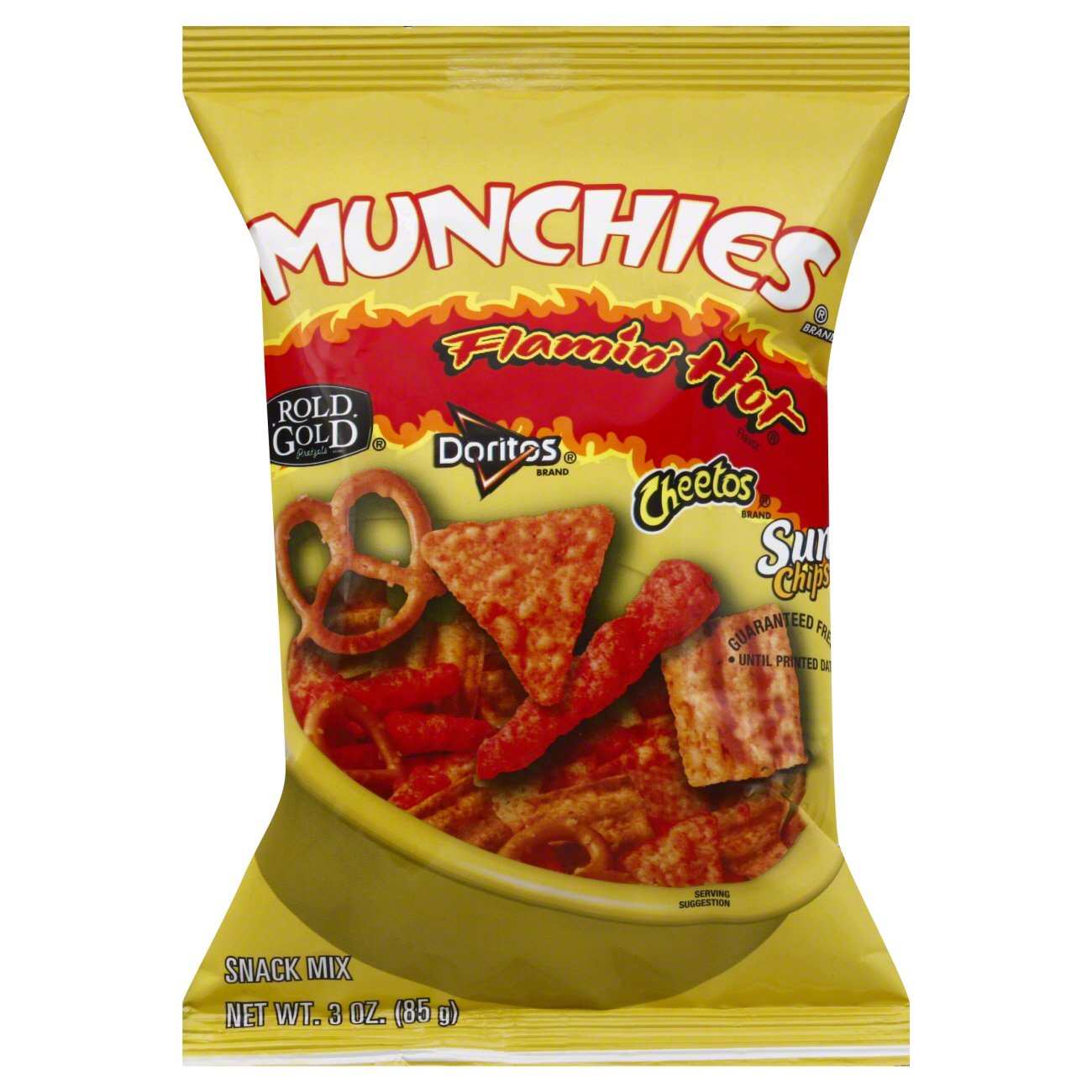 Frito Lay Munchies Flamin' Hot Snack Mix Shop Chips at HEB