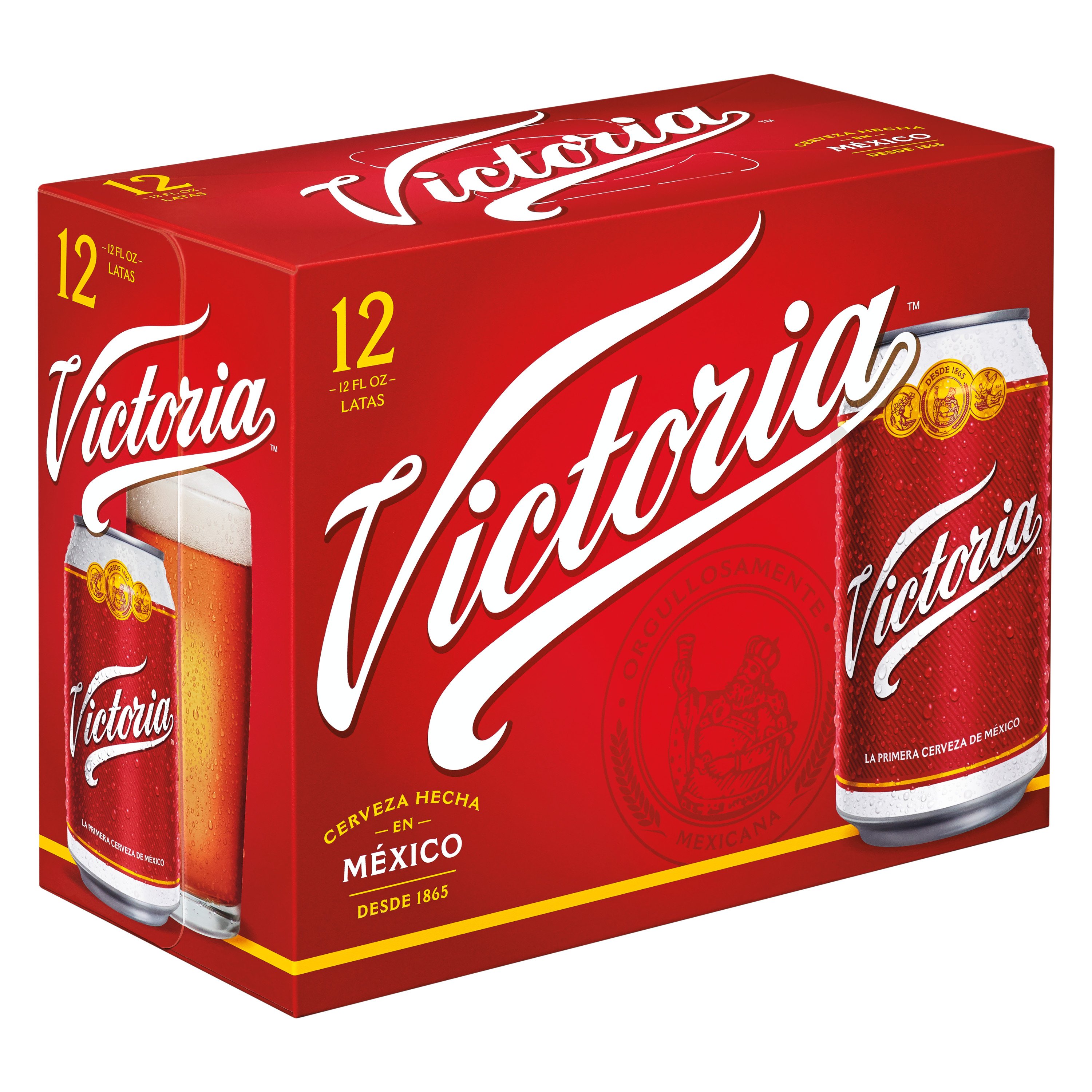 Victoria Amber Lager Mexican Beer 12 Oz Cans 12 Pk Shop Beer At H E B 7295