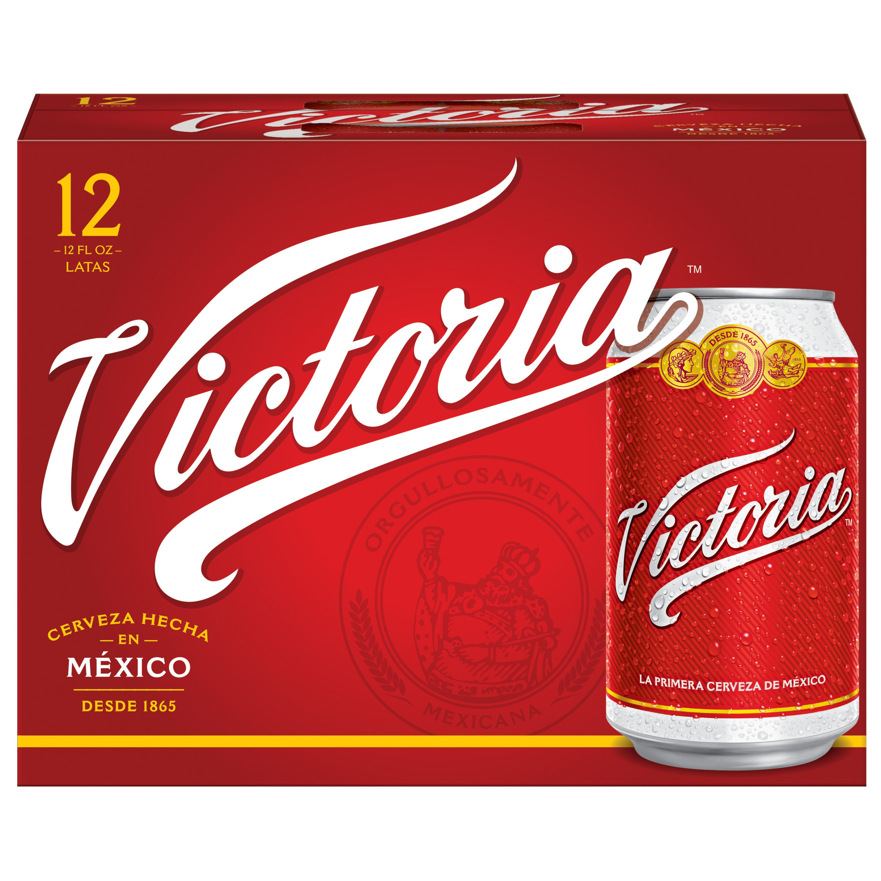 Victoria Amber Lager Mexican Beer 12 oz Cans, 12 pk Shop Beer at HEB