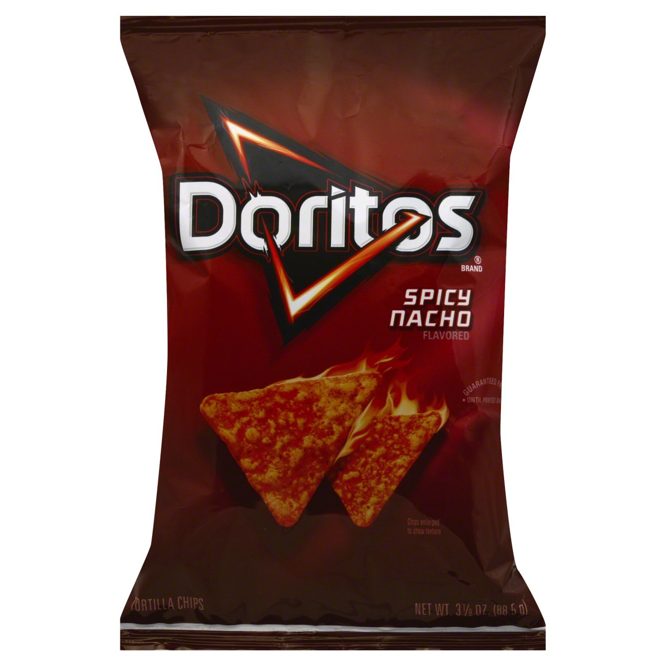 Doritos Spicy Nacho Tortilla Chips - Shop Chips at H-E-B