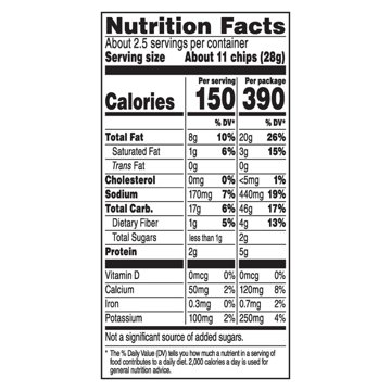 Doritos Nacho Cheese Flavored Tortilla Chips, 2.63 oz