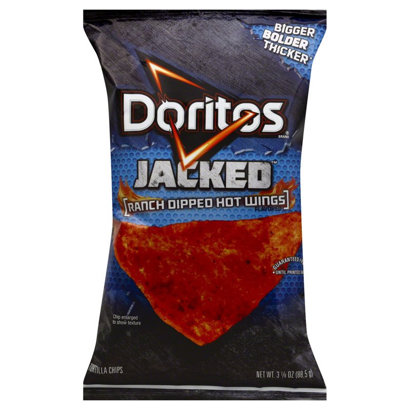 doritos jacked ranch dipped hot wings