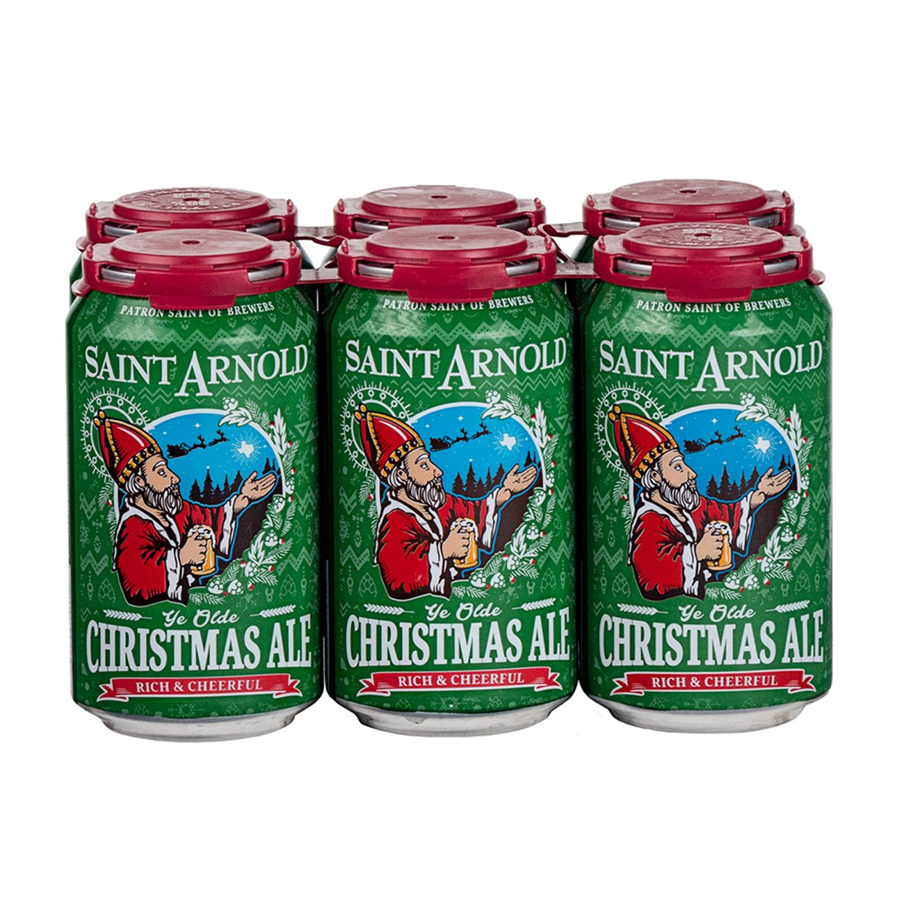 St Arnolds Christmas Ale 2022 Saint Arnold Ye Olde Christmas Ale Seasonal Beer 12 Oz Cans - Shop Beer &  Wine At H-E-B