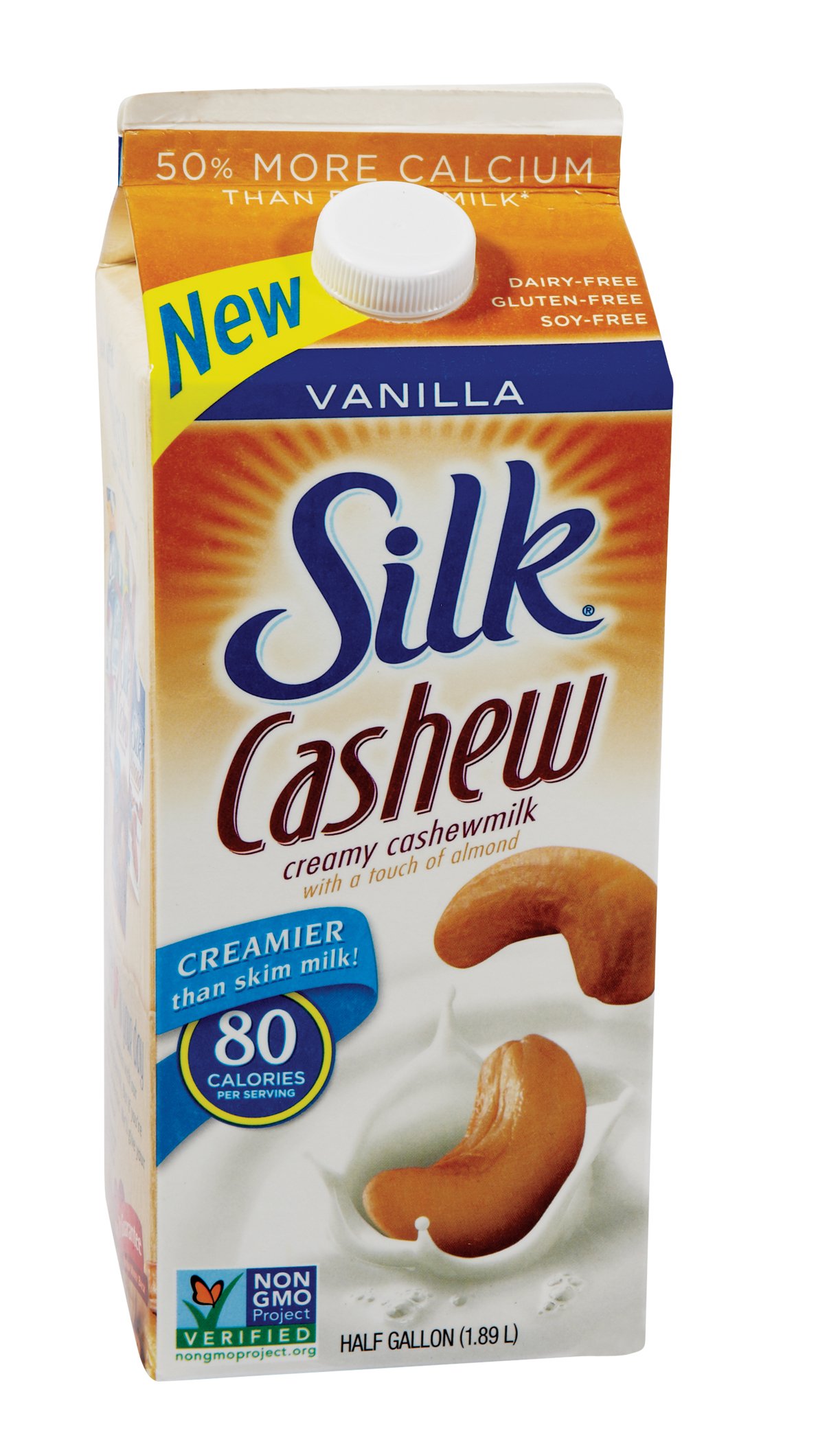 Silk Vanilla Cashew Milk Shop Milk at HEB