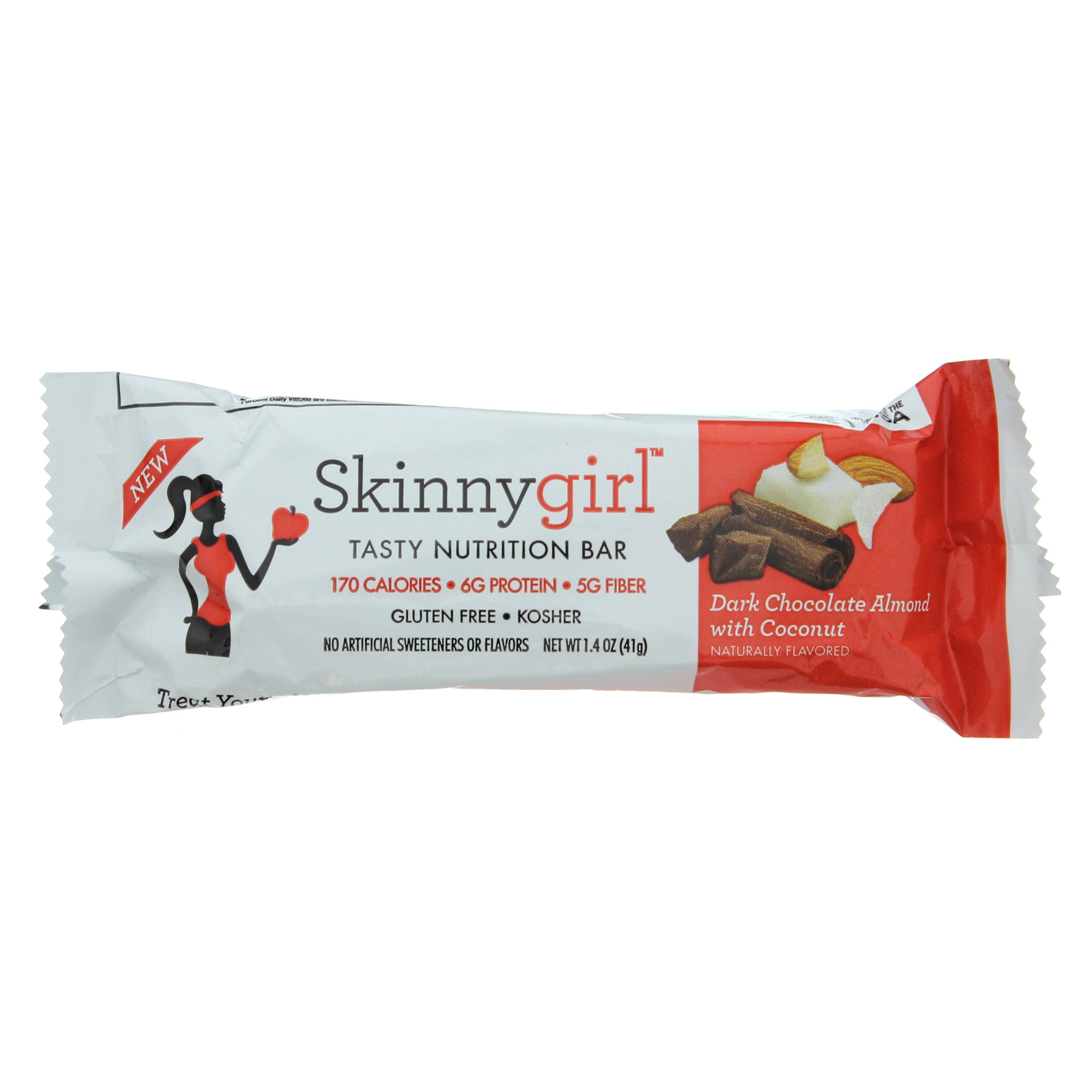 Skinnygirl Nutrition Bar, Dark Chocolate Almond with Coconut Shop